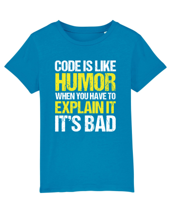 pentru programatori - Code is like humor Azur