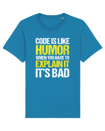 pentru programatori - Code is like humor Azur