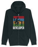 pentru programatori - Developer Hanorac cu fermoar Unisex Connector