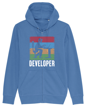 pentru programatori - Developer Bright Blue