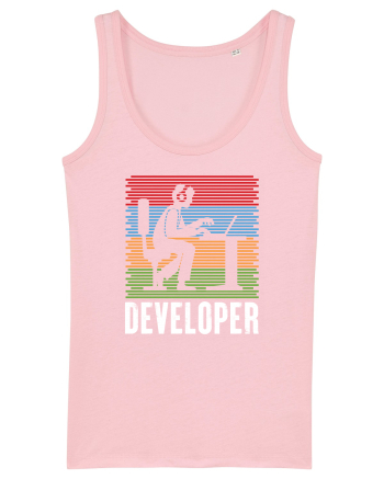pentru programatori - Developer Cotton Pink