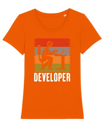 pentru programatori - Developer Bright Orange