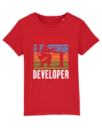 pentru programatori - Developer Tricou mânecă scurtă  Copii Mini Creator