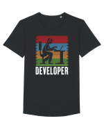 pentru programatori - Developer Tricou mânecă scurtă guler larg Bărbat Skater