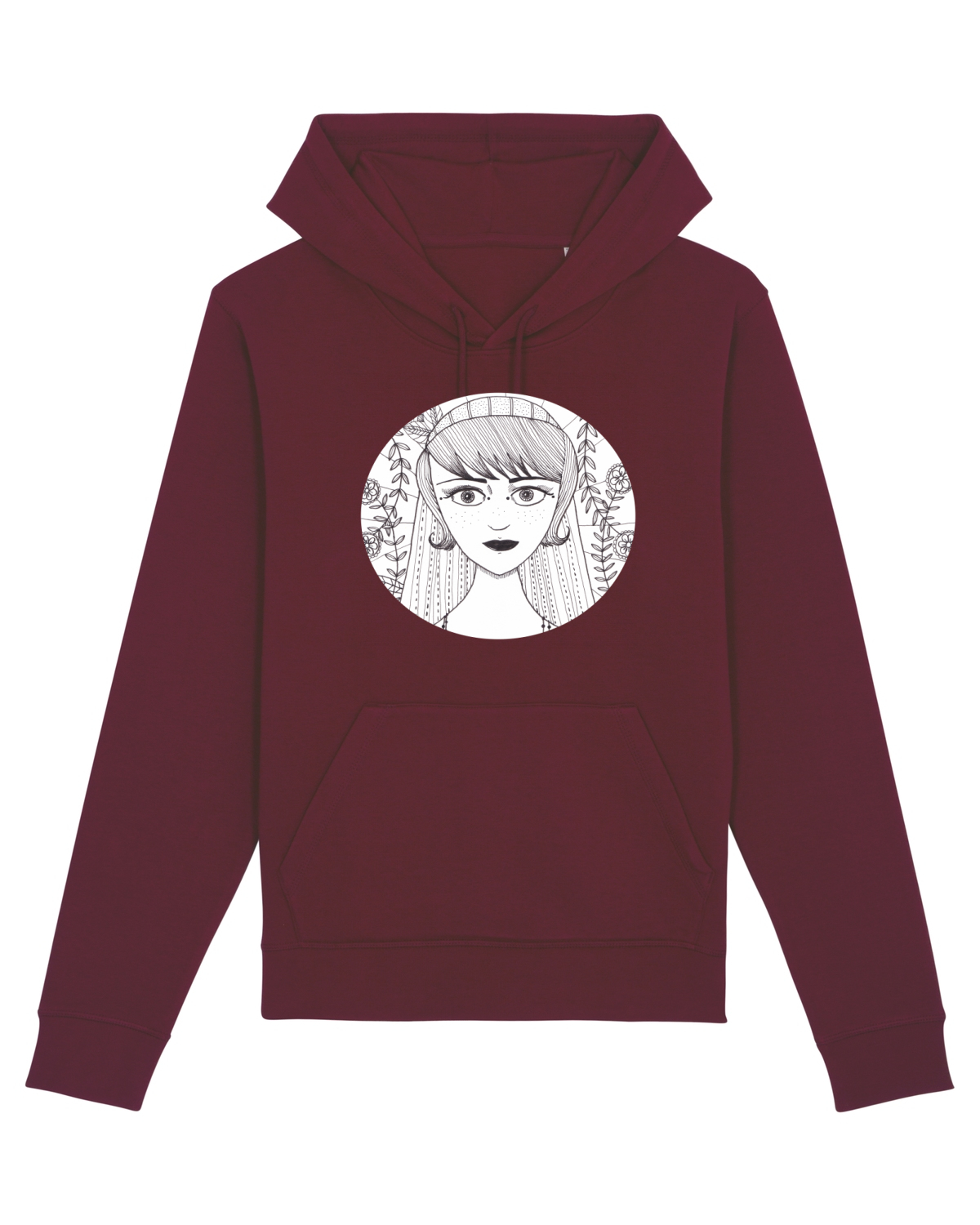 Hanorac Unisex Drummer Burgundy