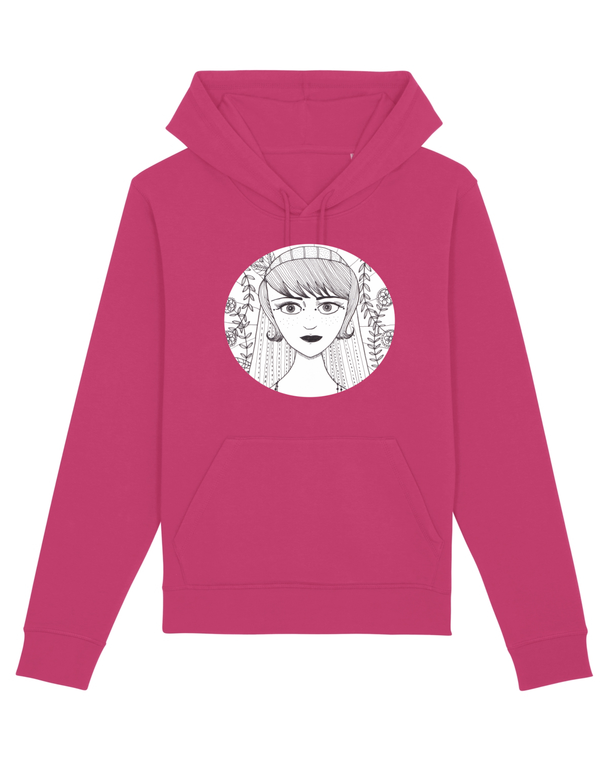 Hanorac Unisex Drummer Raspberry
