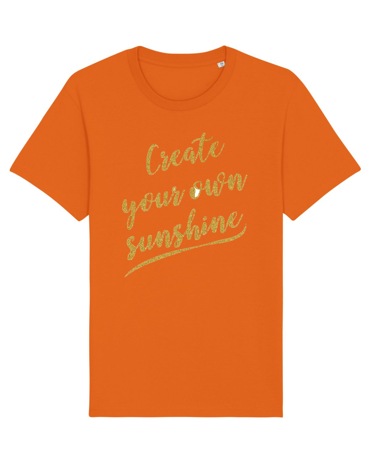 Tricou mânecă scurtă Unisex Rocker Bright Orange