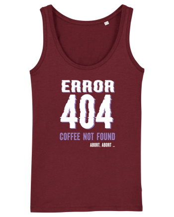 pentru programatori - Error 404 - coffee not found Burgundy