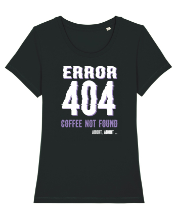pentru programatori - Error 404 - coffee not found Black
