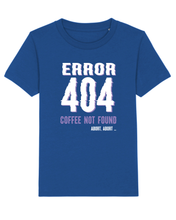 pentru programatori - Error 404 - coffee not found Majorelle Blue