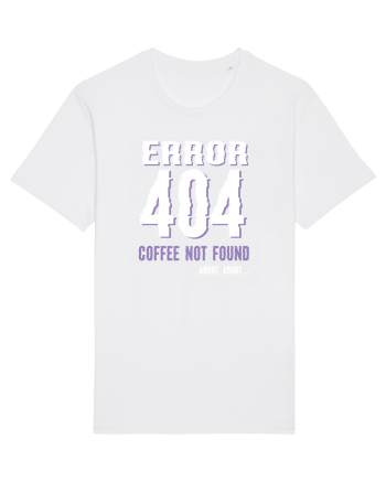 pentru programatori - Error 404 - coffee not found White
