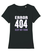 pentru programatori - Error 404 - sleep not found Tricou mânecă scurtă guler larg fitted Damă Expresser