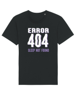 pentru programatori - Error 404 - sleep not found Tricou mânecă scurtă Unisex Rocker
