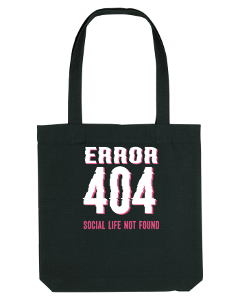 pentru programatori - Error 404 - social life not found Black
