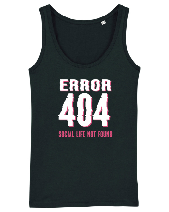 pentru programatori - Error 404 - social life not found Black
