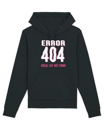 pentru programatori - Error 404 - social life not found Black