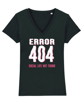 pentru programatori - Error 404 - social life not found Black