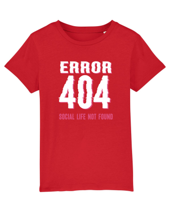 pentru programatori - Error 404 - social life not found Red