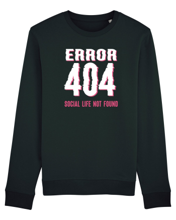 pentru programatori - Error 404 - social life not found Black