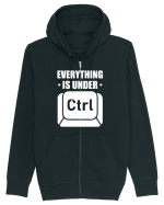 pentru programatori - Everything is under control Hanorac cu fermoar Unisex Connector