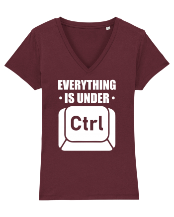 pentru programatori - Everything is under control Burgundy
