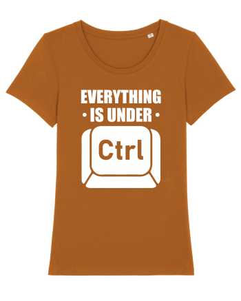 pentru programatori - Everything is under control Roasted Orange