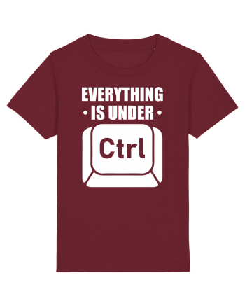 pentru programatori - Everything is under control Burgundy