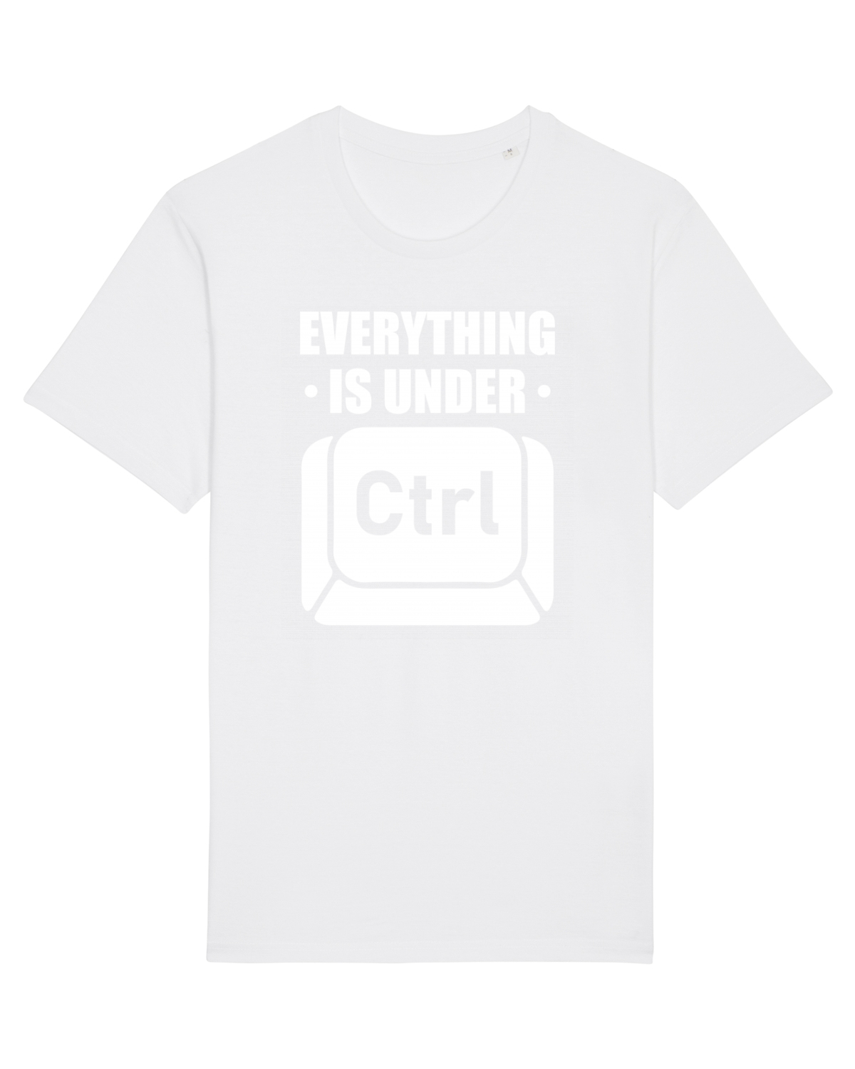 Tricou mânecă scurtă Unisex Rocker White
