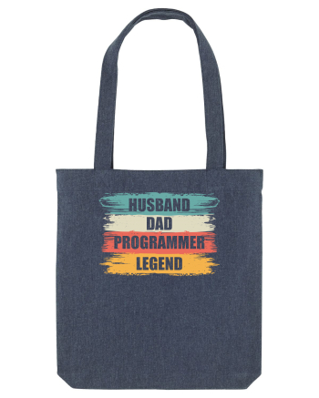 pentru programatori - Husband - dad - programmer - legend Midnight Blue