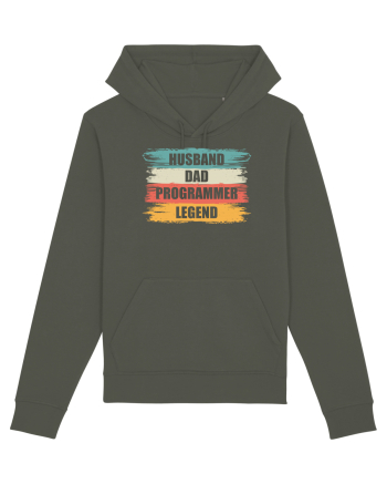 pentru programatori - Husband - dad - programmer - legend Khaki