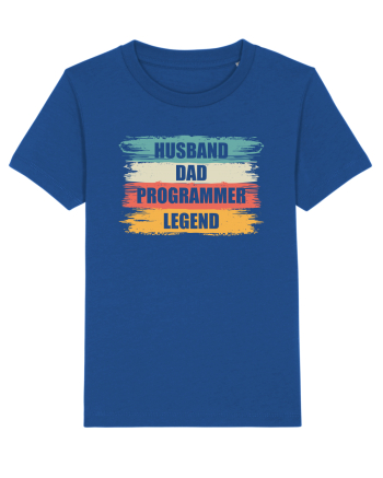 pentru programatori - Husband - dad - programmer - legend Majorelle Blue
