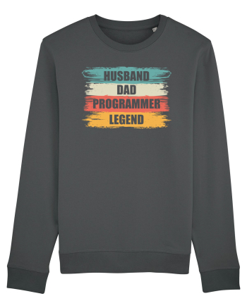 pentru programatori - Husband - dad - programmer - legend Anthracite