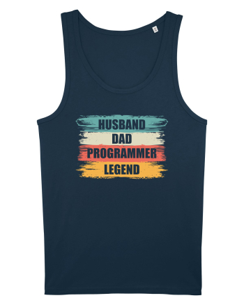 pentru programatori - Husband - dad - programmer - legend Navy