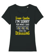 pentru programatori - I am sorry for what I said when I was debugging Tricou mânecă scurtă guler larg fitted Damă Expresser