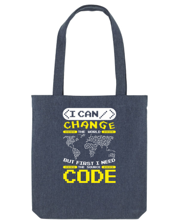 pentru programatori - I can change the world Midnight Blue