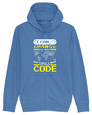 pentru programatori - I can change the world Bright Blue