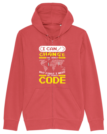 pentru programatori - I can change the world Carmine Red
