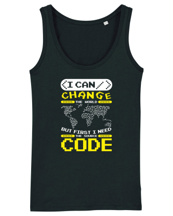 pentru programatori - I can change the world Black