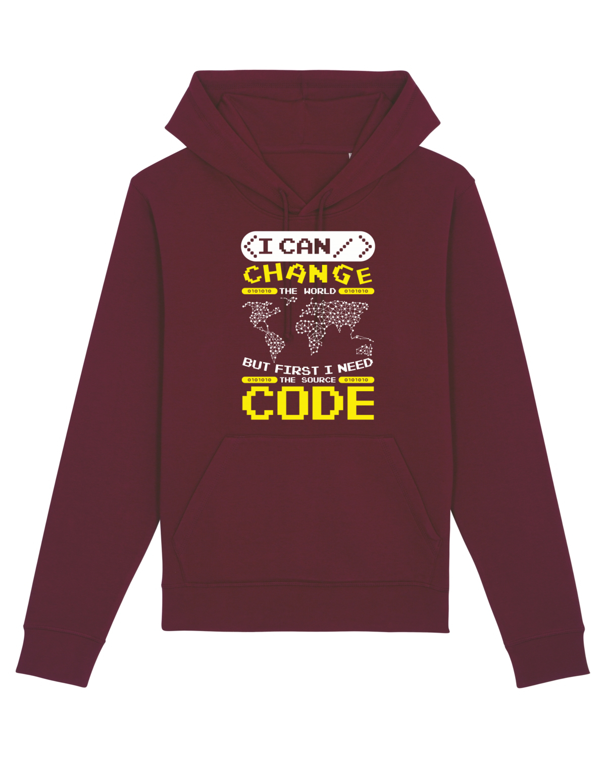 Hanorac Unisex Drummer Burgundy