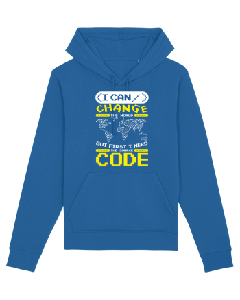 pentru programatori - I can change the world Royal Blue