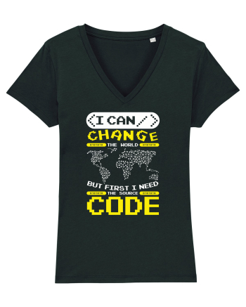 pentru programatori - I can change the world Black