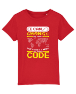 pentru programatori - I can change the world Tricou mânecă scurtă  Copii Mini Creator