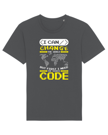 pentru programatori - I can change the world Anthracite