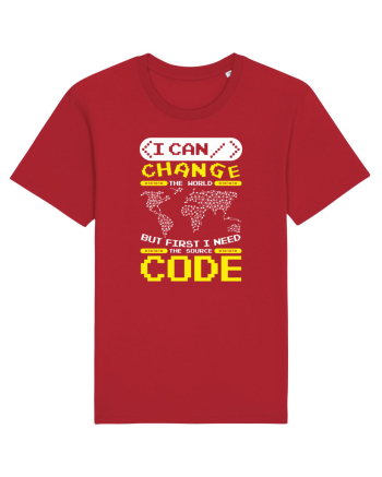 pentru programatori - I can change the world Red