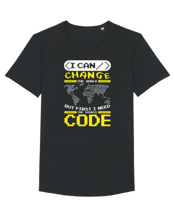 pentru programatori - I can change the world Black
