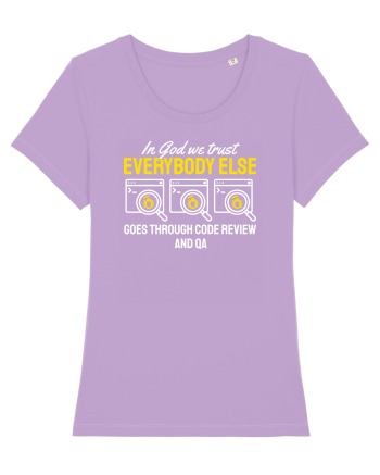 pentru programatori - In God we trust Lavender Dawn