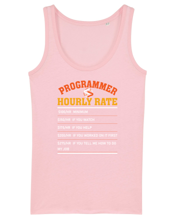 pentru programatori - Programmer hourly rate Cotton Pink