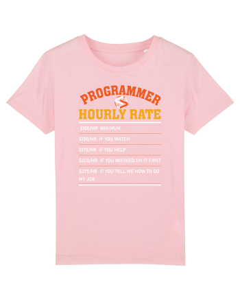 pentru programatori - Programmer hourly rate Cotton Pink