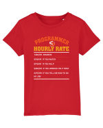 pentru programatori - Programmer hourly rate Tricou mânecă scurtă  Copii Mini Creator