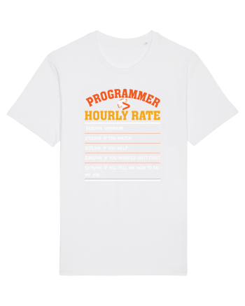 pentru programatori - Programmer hourly rate White